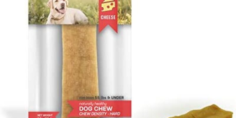Himalayan Dog Chew Original Yak Cheese Dog Chews, 100% Natural, Long Lasting, Gluten Free, Healthy & Safe Dog Treats, Lactose & Grain Free, Protein Rich, Mixed Sizes, Dogs 55 Lbs & Smaller, 3.3 oz